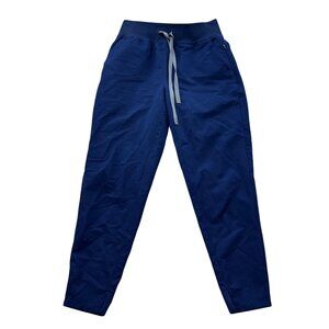 Figs Technical Women's XXS Collection Navy Blue Pants With Drawstring Waist